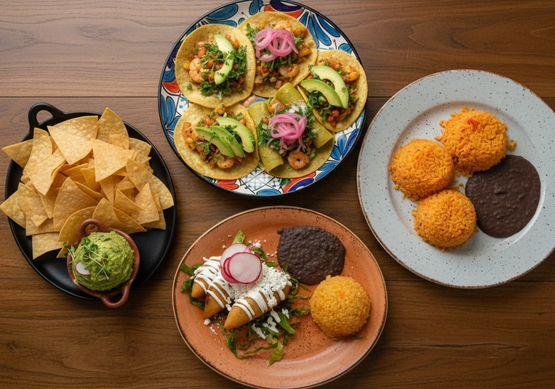 Authentic Oaxaca Style Mexican Restaurant in Edmonton - The Three Amigos Menu