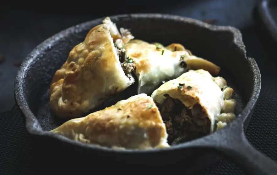 Delicious Empanadas at The Three Amigos in Edmonton, AB